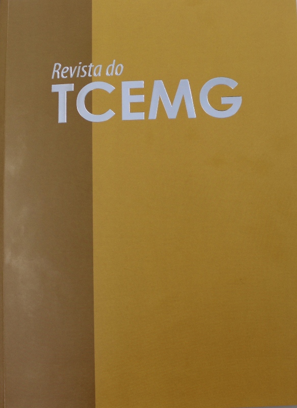 Capa da edição da Revista do TCEMG